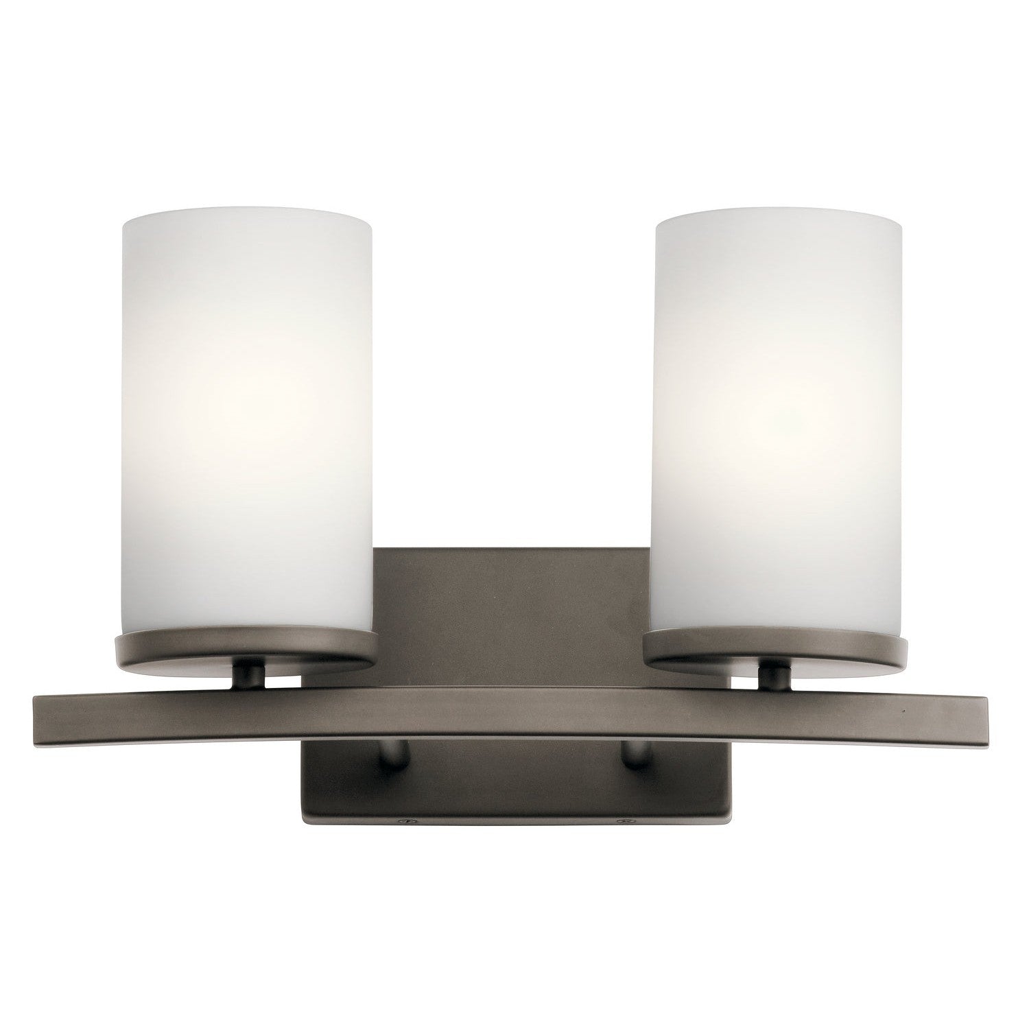 Kichler - 45496OZ - Two Light Bath - Crosby - Olde Bronze