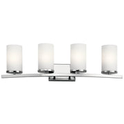Kichler - 45498CH - Four Light Bath - Crosby - Chrome