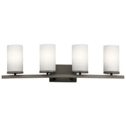Kichler - 45498OZ - Four Light Bath - Crosby - Olde Bronze