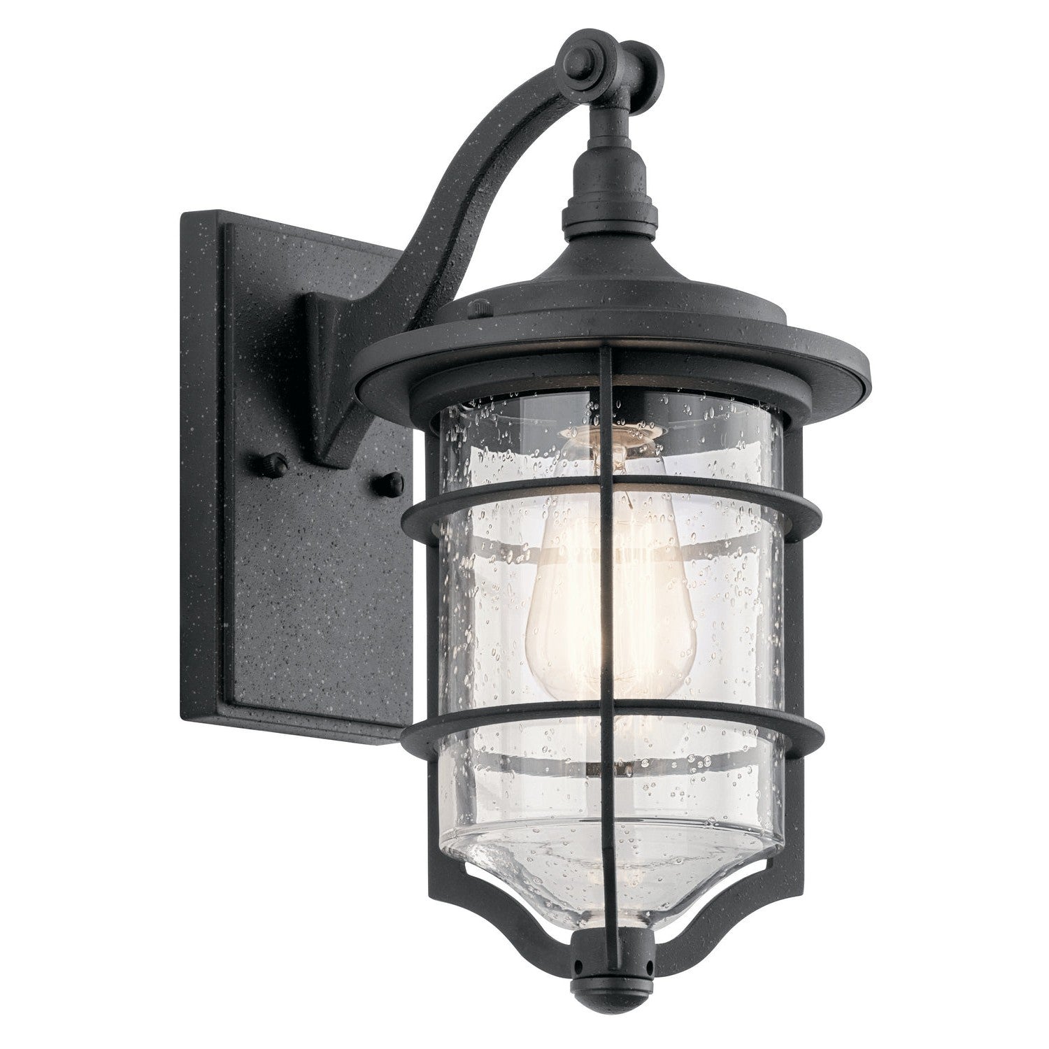Kichler - 49126DBK - One Light Outdoor Wall Mount - Royal Marine - Distressed Black