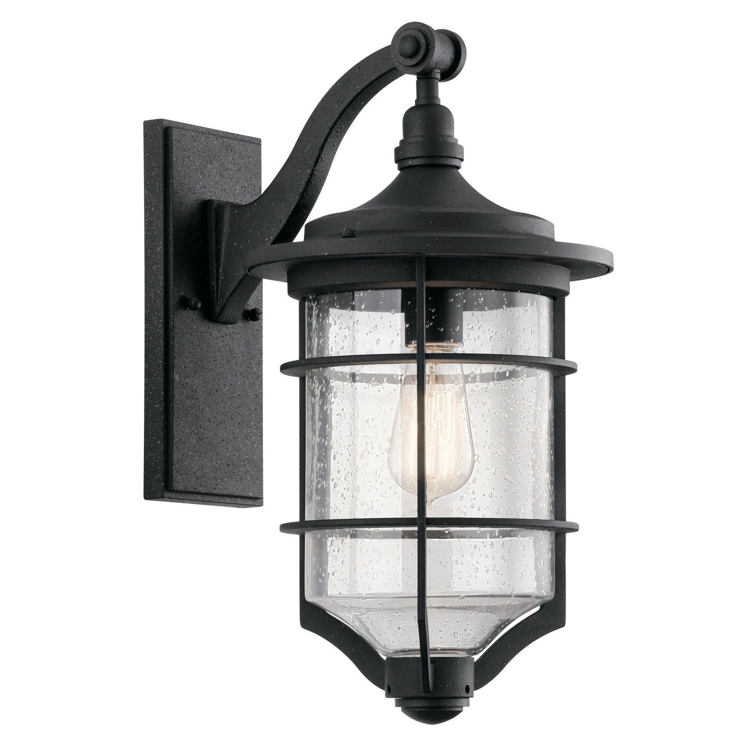 Kichler - 49127DBK - One Light Outdoor Wall Mount - Royal Marine - Distressed Black