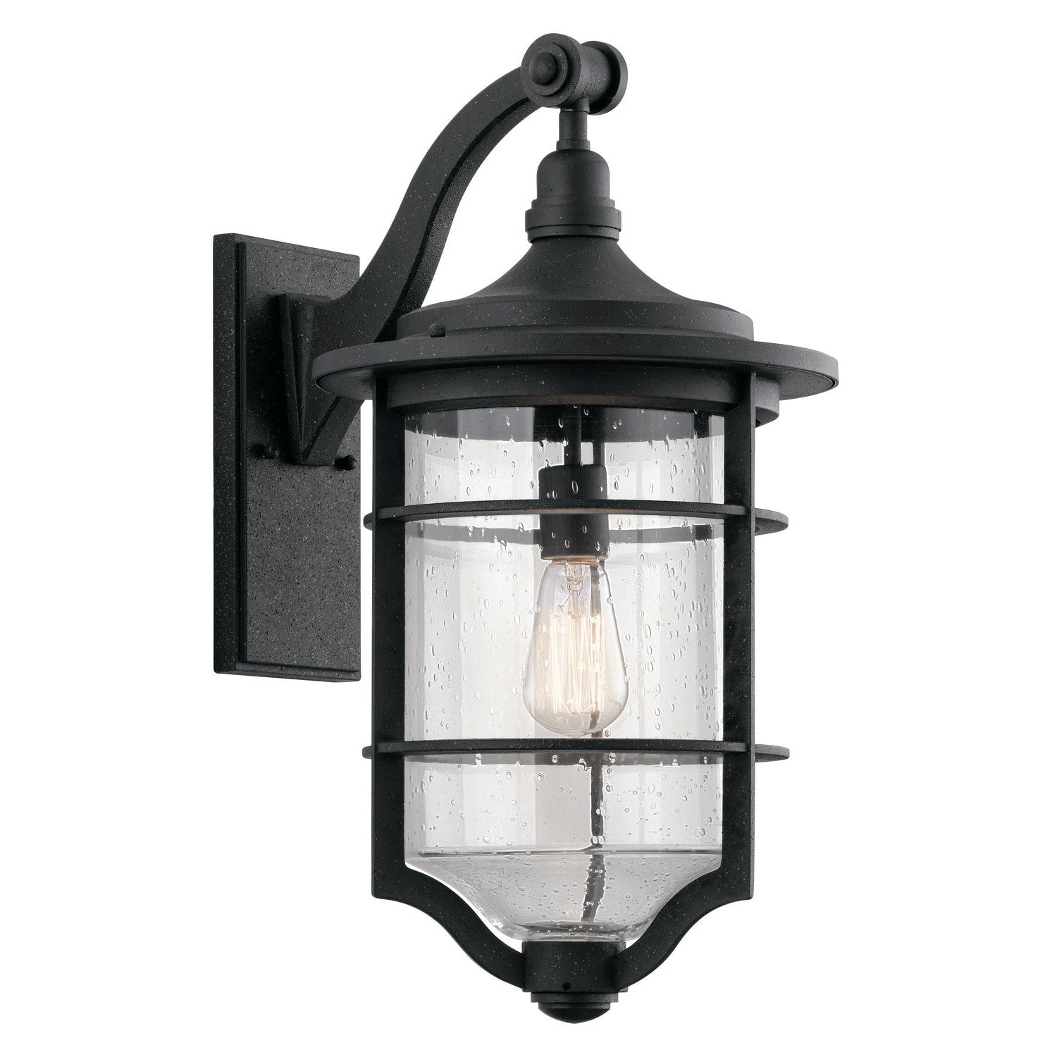 Kichler - 49128DBK - One Light Outdoor Wall Mount - Royal Marine - Distressed Black