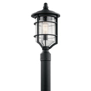 Kichler - 49129DBK - One Light Outdoor Post Mount - Royal Marine - Distressed Black