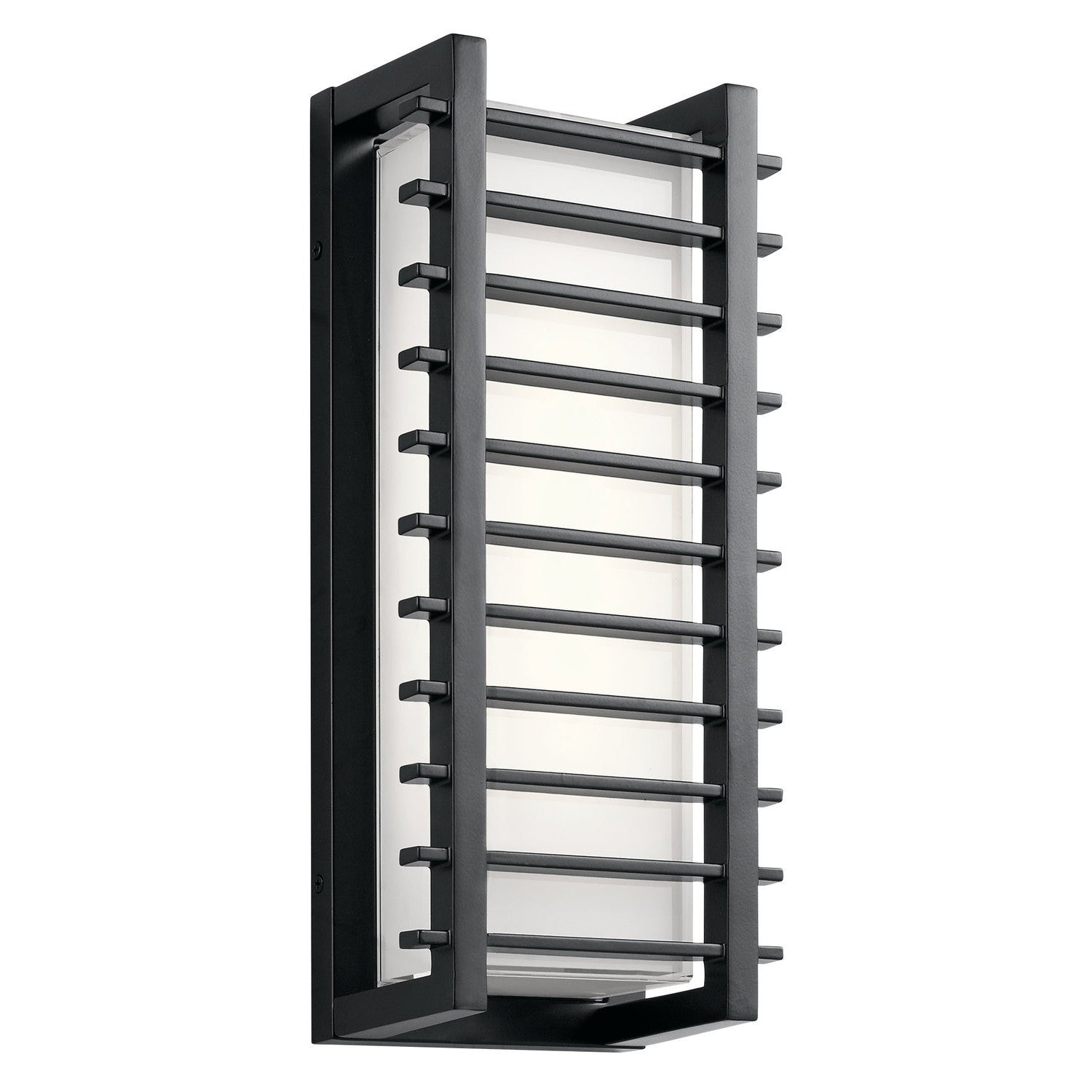 Kichler - 49785BKLED - LED Outdoor Wall Mount - Rockbridge - Black