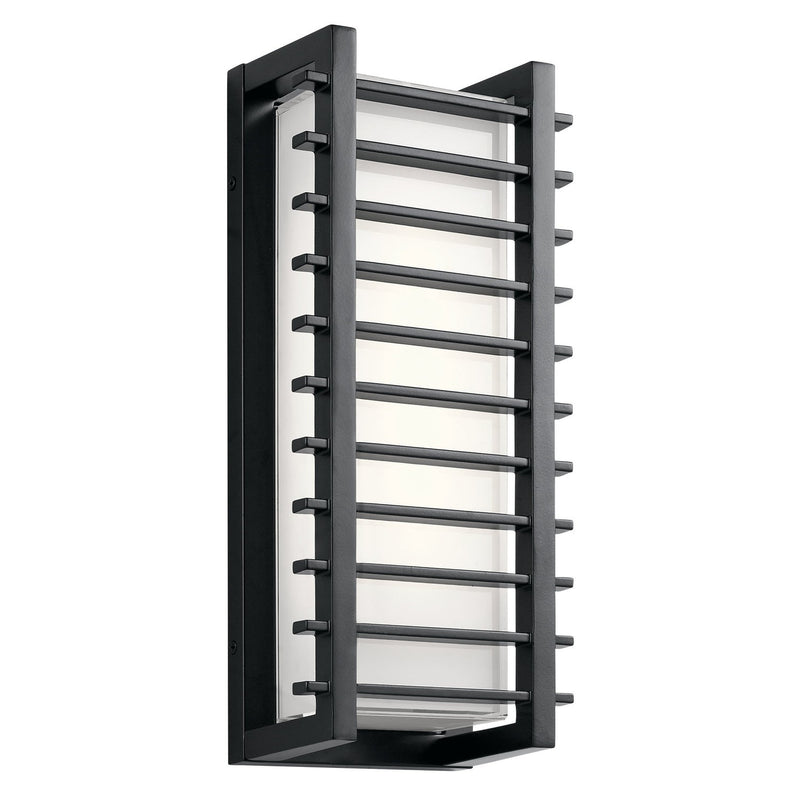 Kichler - 49785BKLED - LED Outdoor Wall Mount - Rockbridge - Black