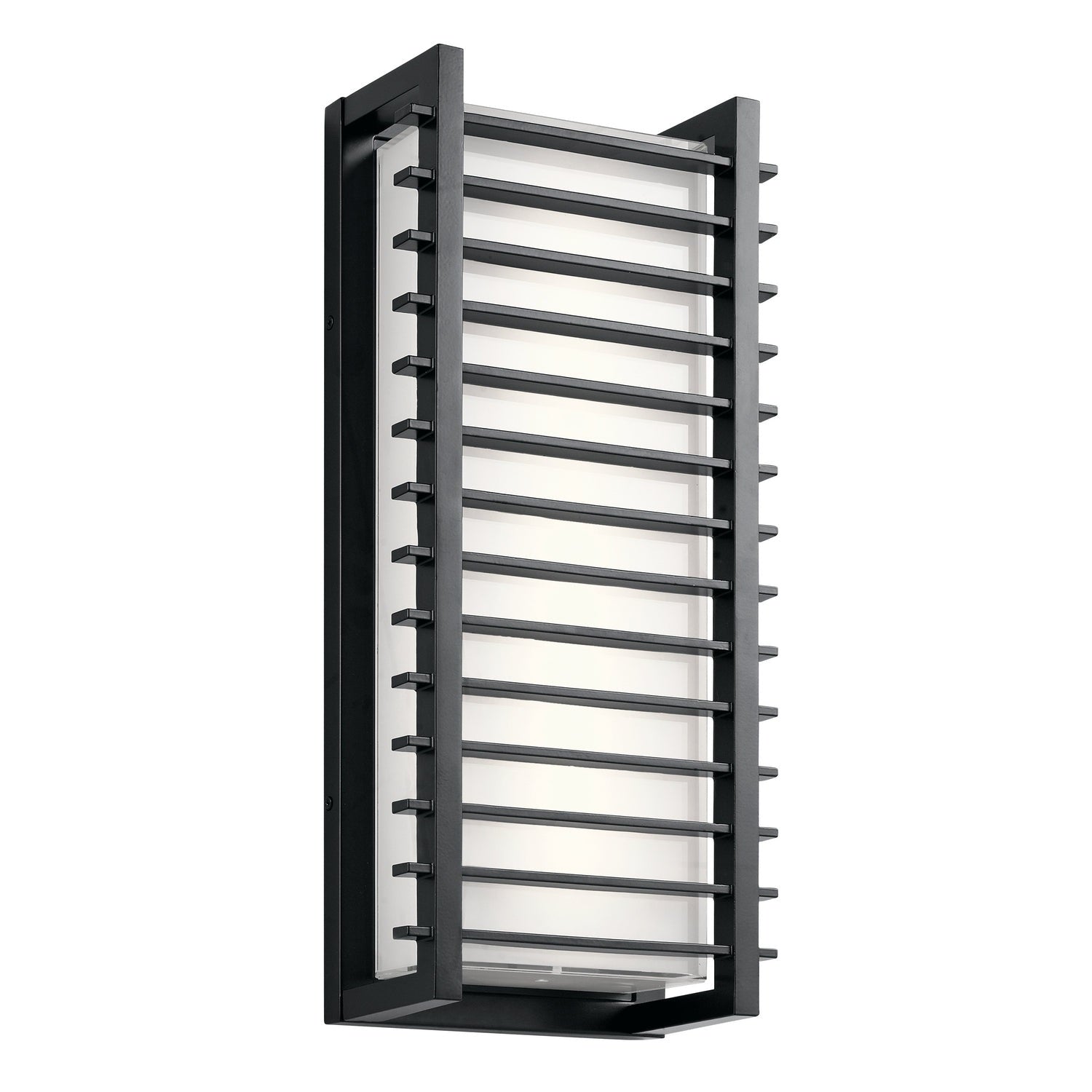 Kichler - 49786BKLED - LED Outdoor Wall Mount - Rockbridge - Black