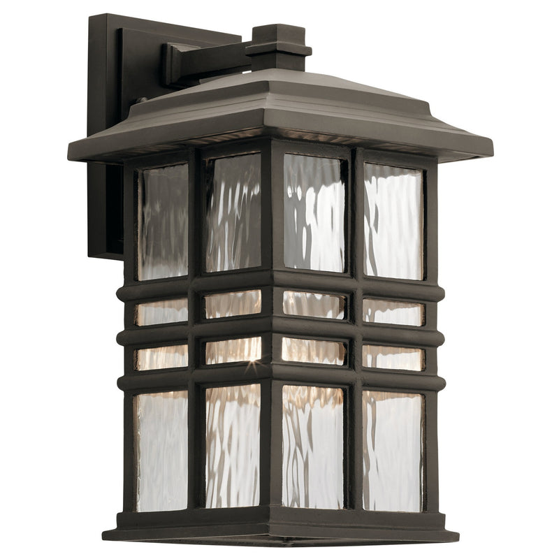 Kichler - 49830OZ - One Light Outdoor Wall Mount - Beacon Square - Olde Bronze