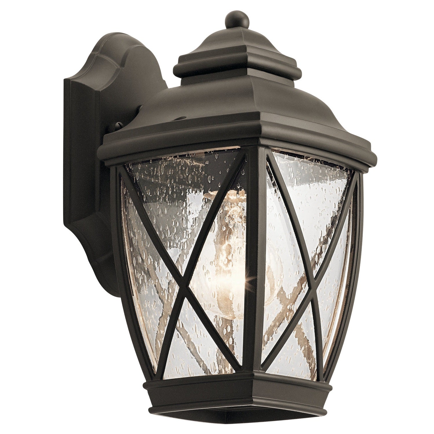 Kichler - 49840OZ - One Light Outdoor Wall Mount - Tangier - Olde Bronze