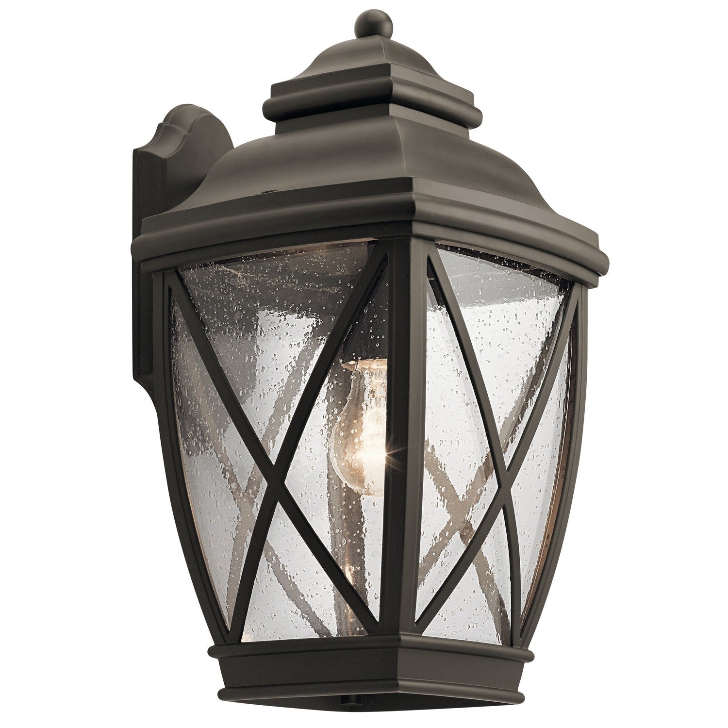 Kichler - 49842OZ - One Light Outdoor Wall Mount - Tangier - Olde Bronze