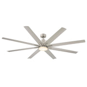 Meridian - M2025BN - 72" Outdoor Ceiling Fan - Bluffton - Brushed Nickel