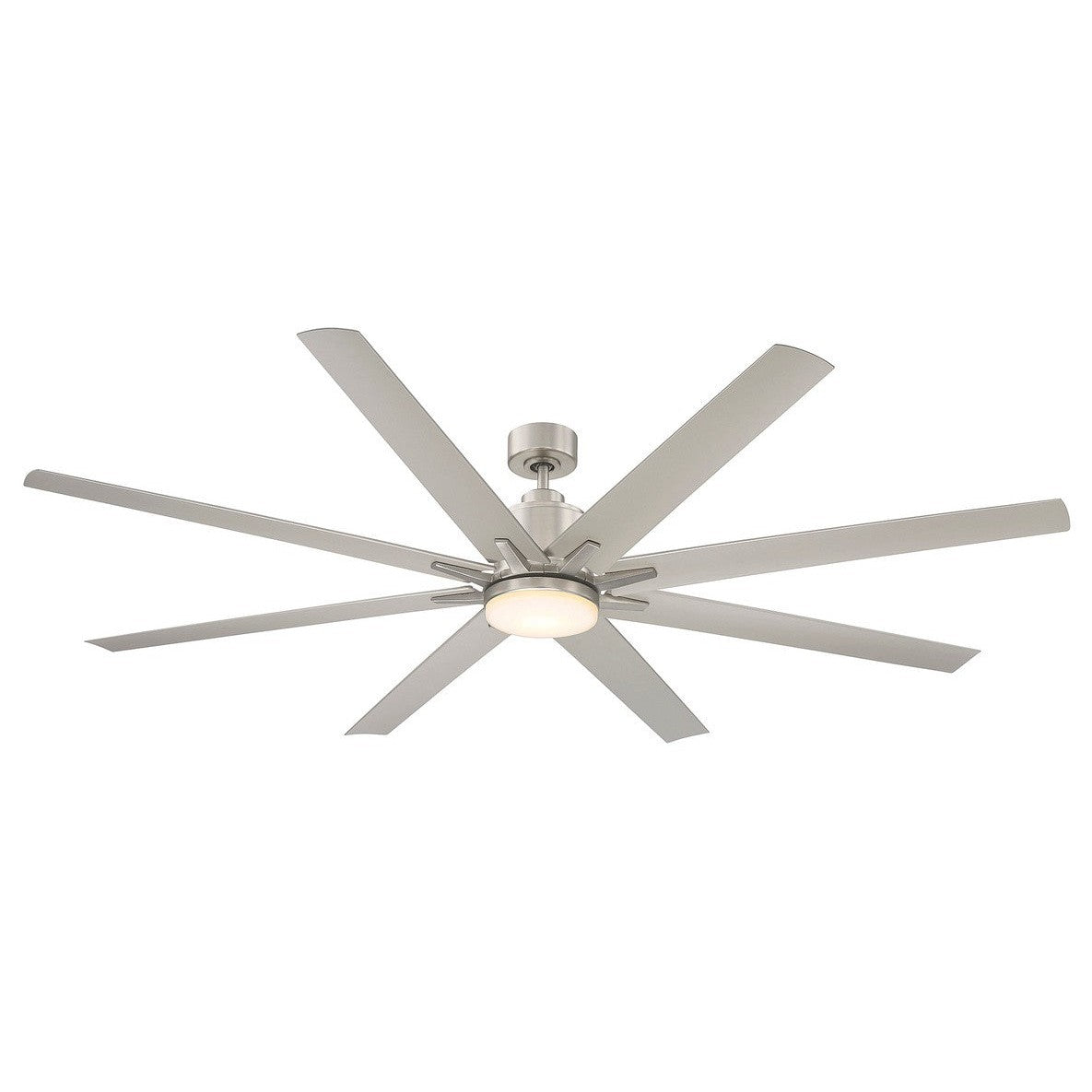 Meridian - M2025BN - 72" Outdoor Ceiling Fan - Bluffton - Brushed Nickel