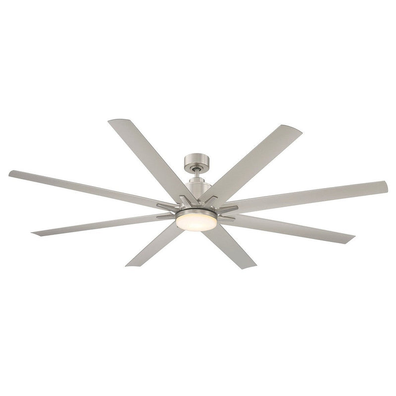 Meridian - M2025BN - 72" Outdoor Ceiling Fan - Bluffton - Brushed Nickel