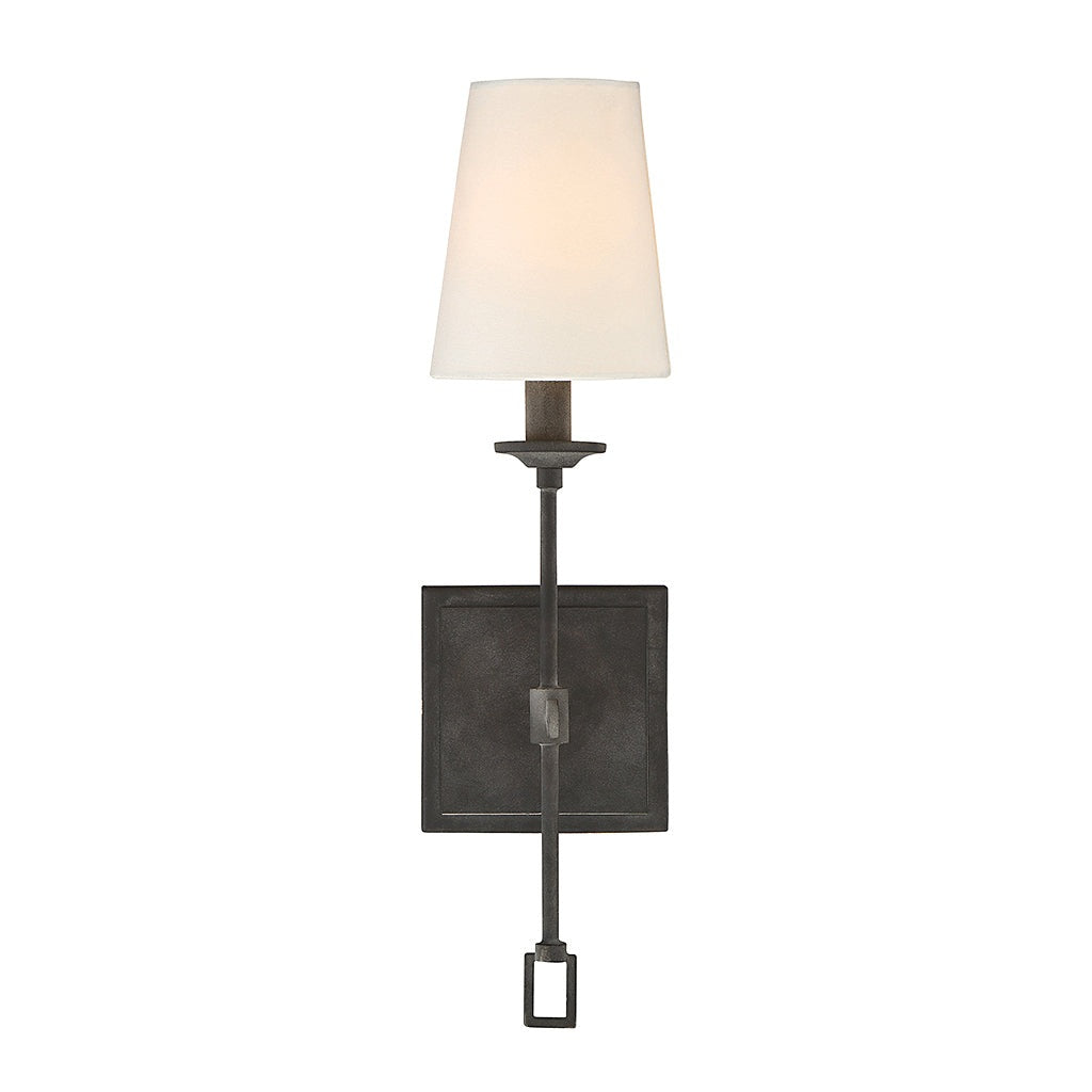 Savoy House - 9-9004-1-88 - One Light Wall Sconce - Lorainne - Oxidized Black