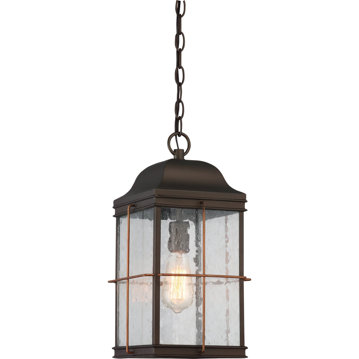 Nuvo Lighting - 60-5836 - One Light Hanging Lantern - Howell - Bronze / Copper