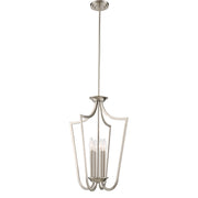 Nuvo Lighting - 60-5876 - Four Light Pendant - Laguna - Brushed Nickel