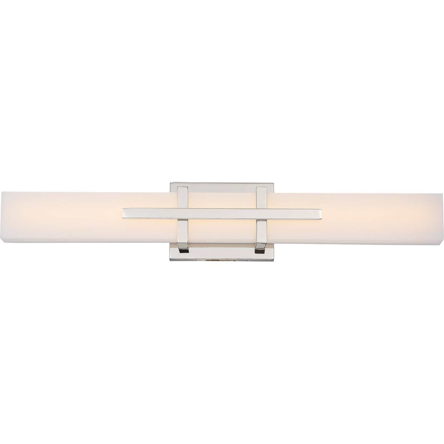 Nuvo Lighting - 62-872 - LED Wall Sconce - Grill - Polished Nickel