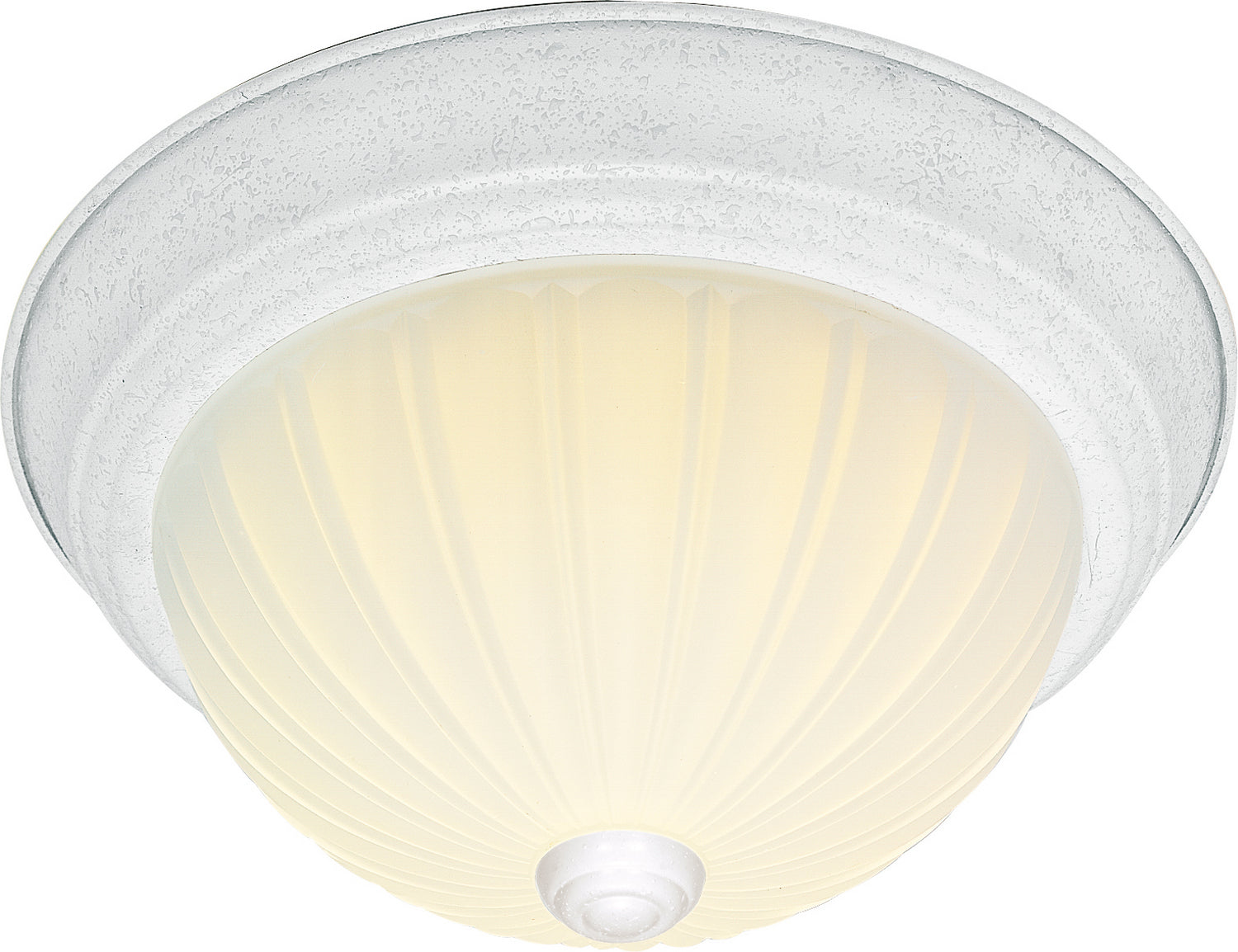 Nuvo Lighting - SF76-125 - Two Light Flush Mount - Textured White