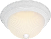 Nuvo Lighting - SF76-133 - Two Light Flush Mount - Textured White
