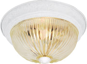 Nuvo Lighting - SF76-192 - Two Light Flush Mount - Textured White