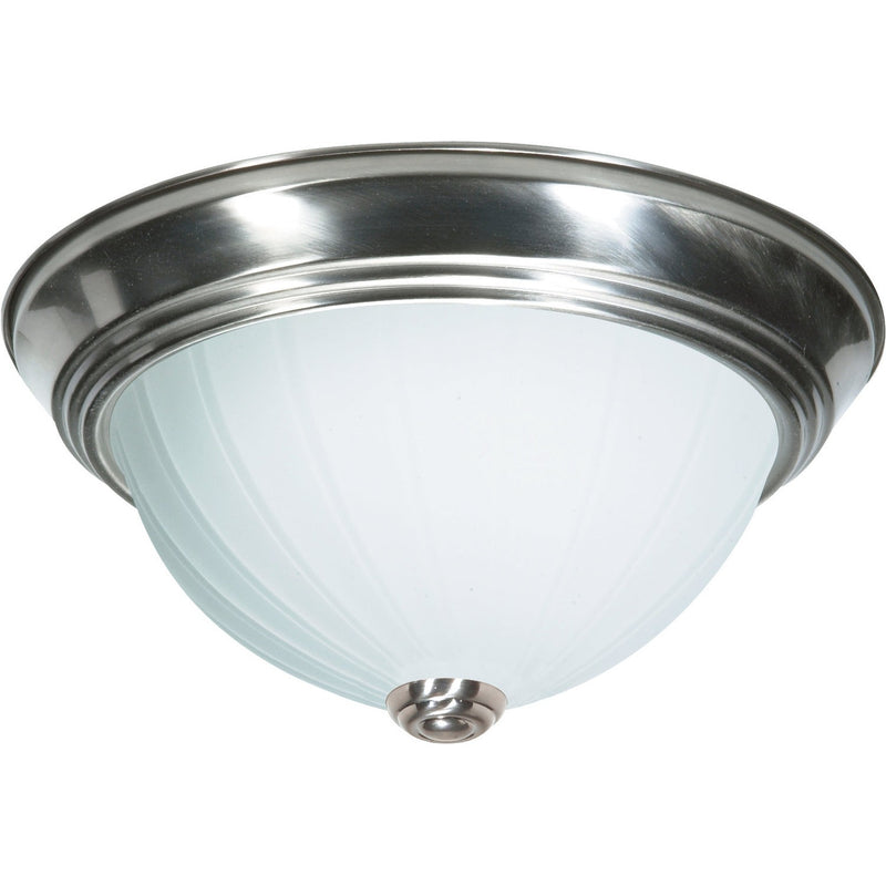Nuvo Lighting - SF76-245 - Three Light Flush Mount - Brushed Nickel