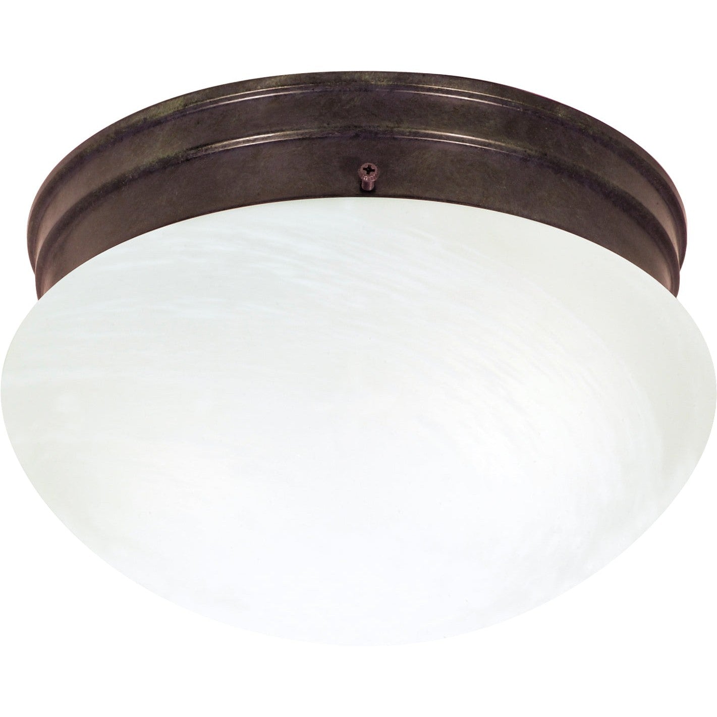 Nuvo Lighting - SF76-673 - Two Light Flush Mount - Old Bronze