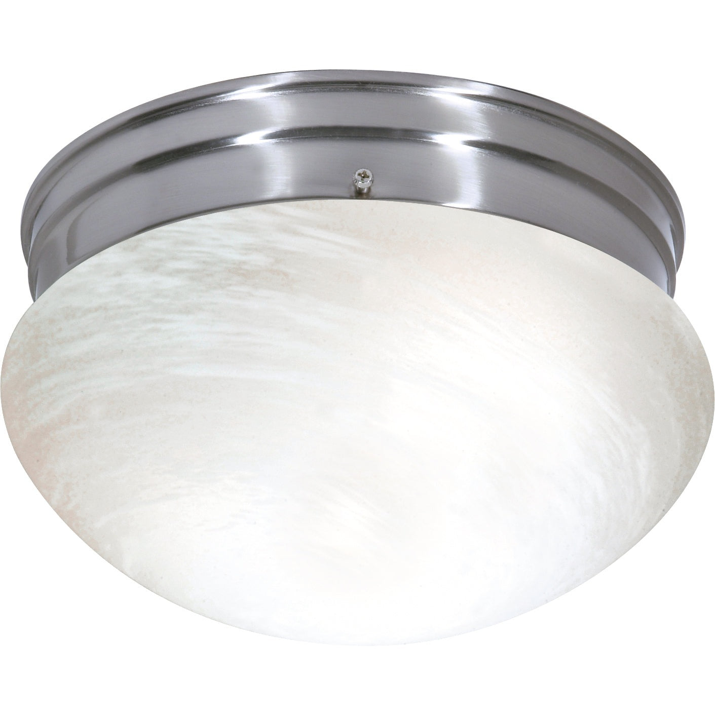 Nuvo Lighting - SF76-674 - Two Light Flush Mount - Brushed Nickel