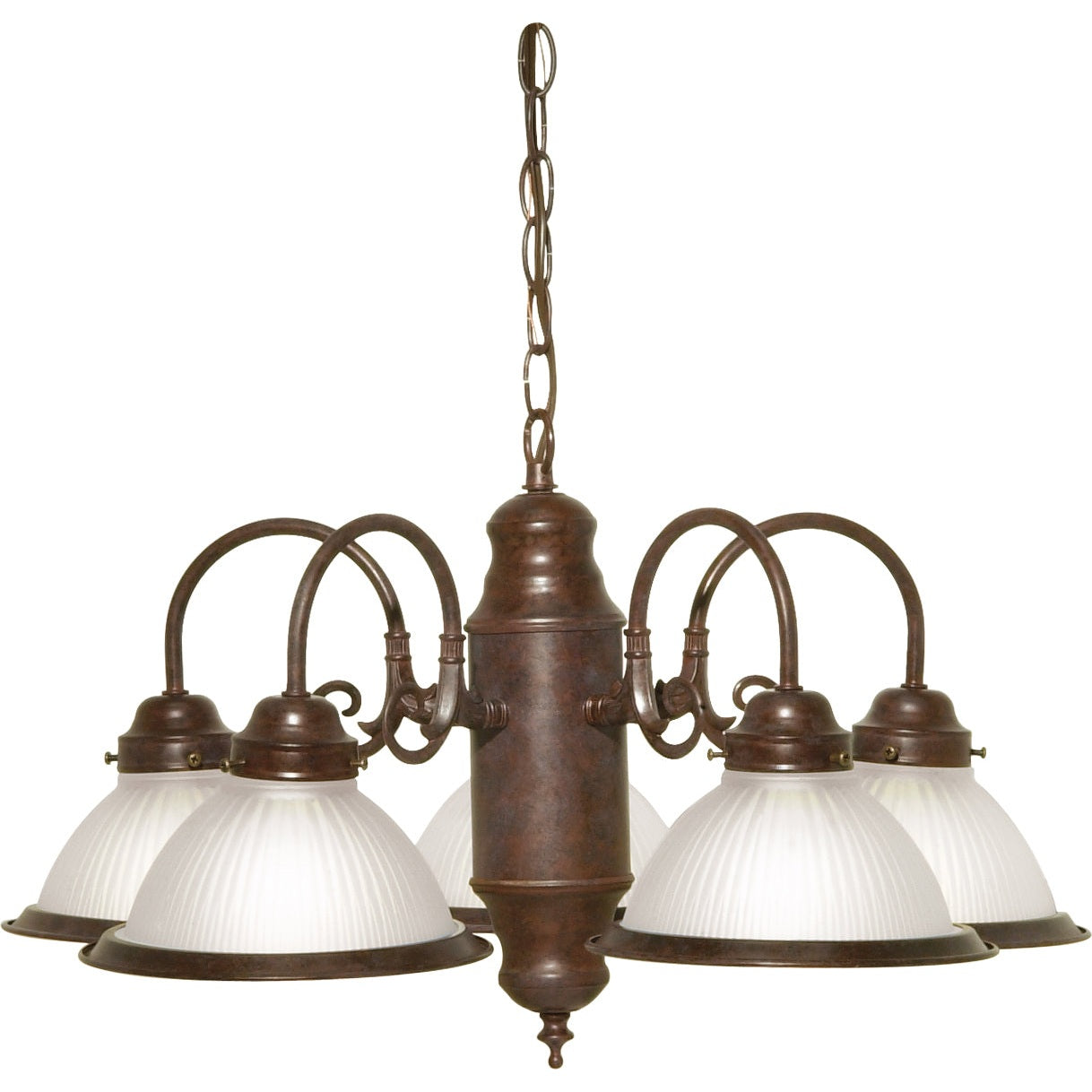 Nuvo Lighting - SF76-694 - Five Light Chandelier - Old Bronze