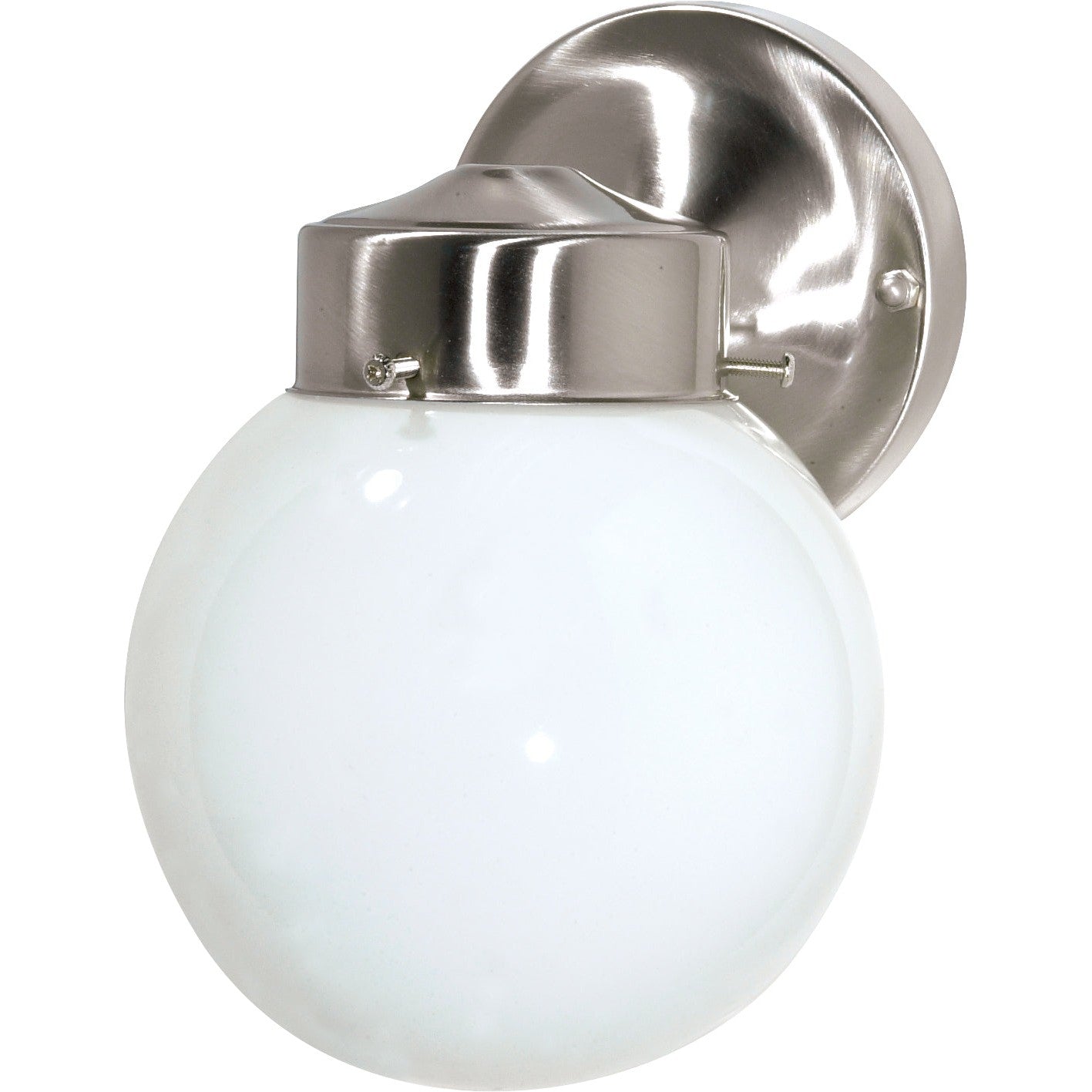 Nuvo Lighting - SF76-705 - One Light Wall Lantern - Brushed Nickel