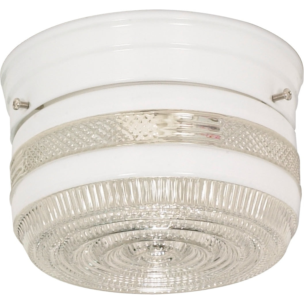 Nuvo Lighting - SF77-097 - One Light Flush Mount - White