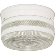 Nuvo Lighting - SF77-098 - Two Light Flush Mount - White