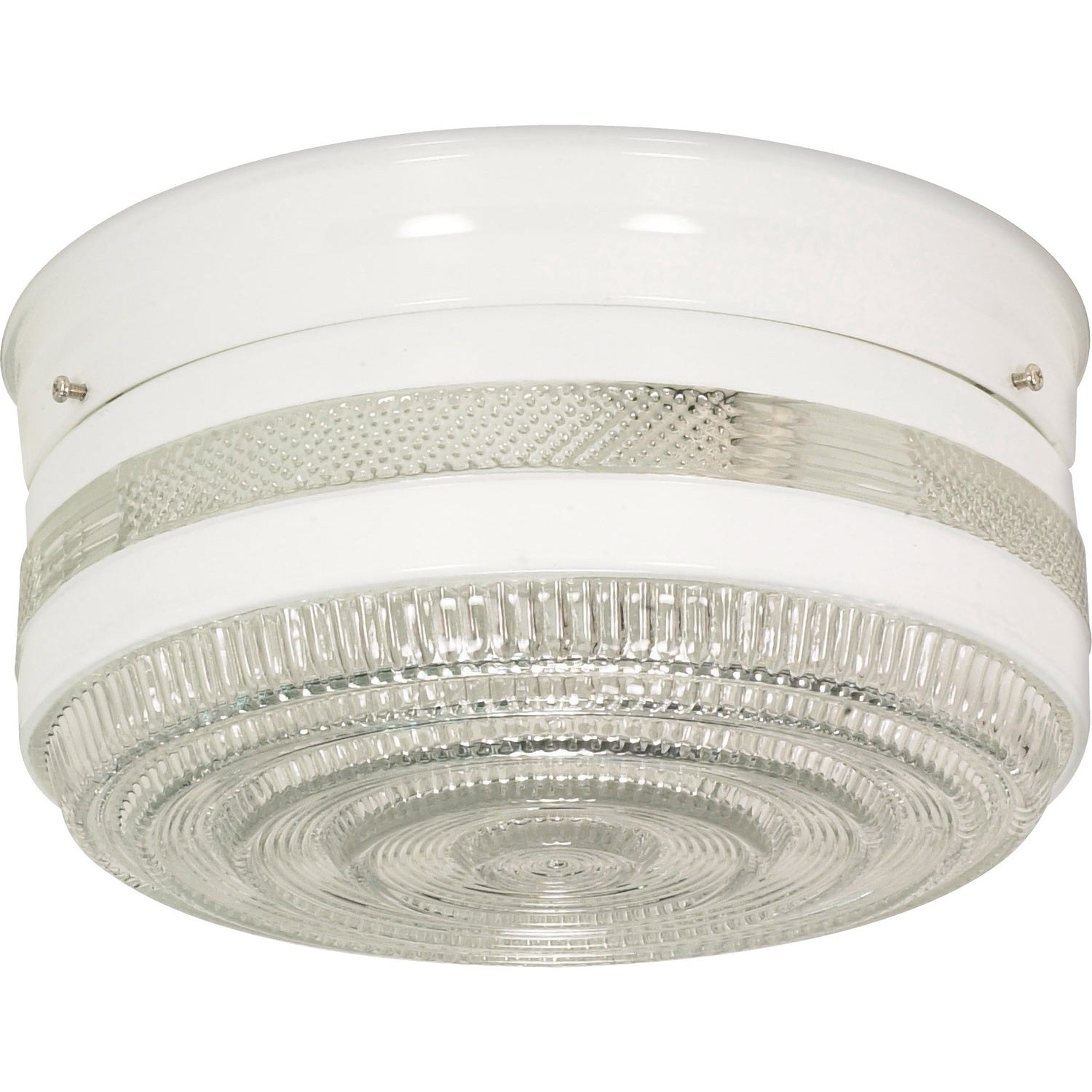 Nuvo Lighting - SF77-099 - Two Light Flush Mount - White