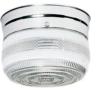 Nuvo Lighting - SF77-100 - One Light Flush Mount - Polished Chrome