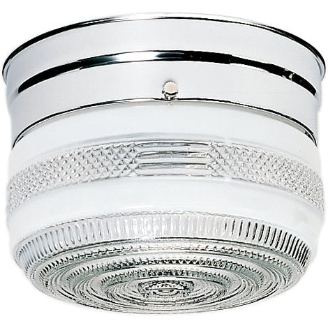 Nuvo Lighting - SF77-100 - One Light Flush Mount - Polished Chrome