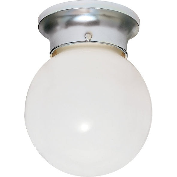 Nuvo Lighting - SF77-110 - One Light Flush Mount - Polished Brass