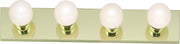 Nuvo Lighting - SF77-189 - Four Light Vanity - Polished Brass
