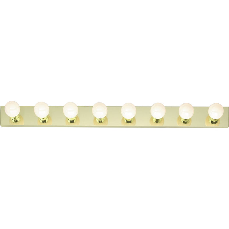 Nuvo Lighting - SF77-191 - Eight Light Vanity - Polished Brass