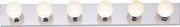 Nuvo Lighting - SF77-194 - Six Light Vanity - Polished Chrome