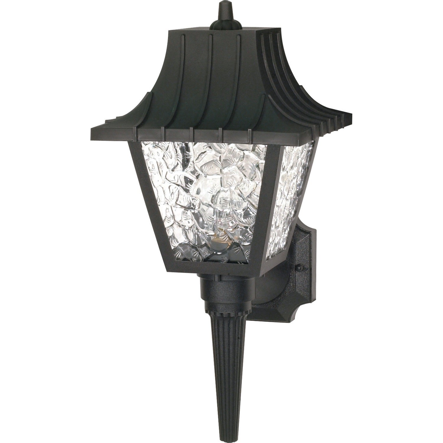 Nuvo Lighting - SF77-852 - One Light Wall Lantern - Black