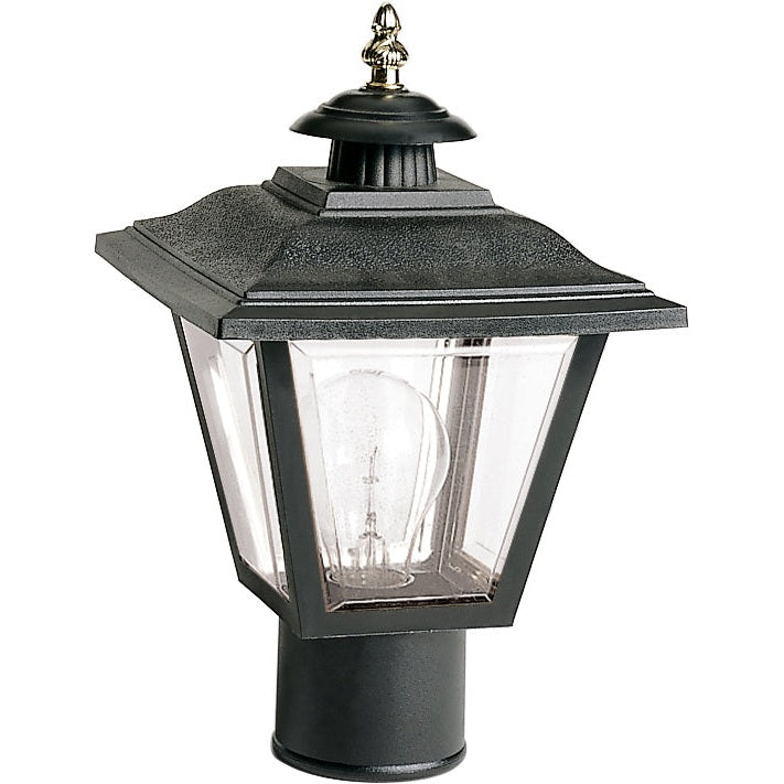 Nuvo Lighting - SF77-898 - One Light Post Lantern - Black