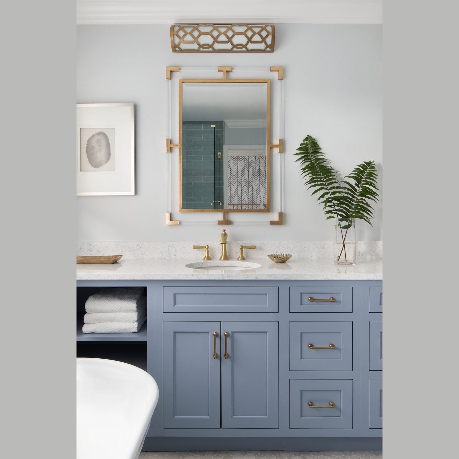 Crystorama - 2264-AG-LED - LED Bathroom Vanity - Jennings - Aged Brass
