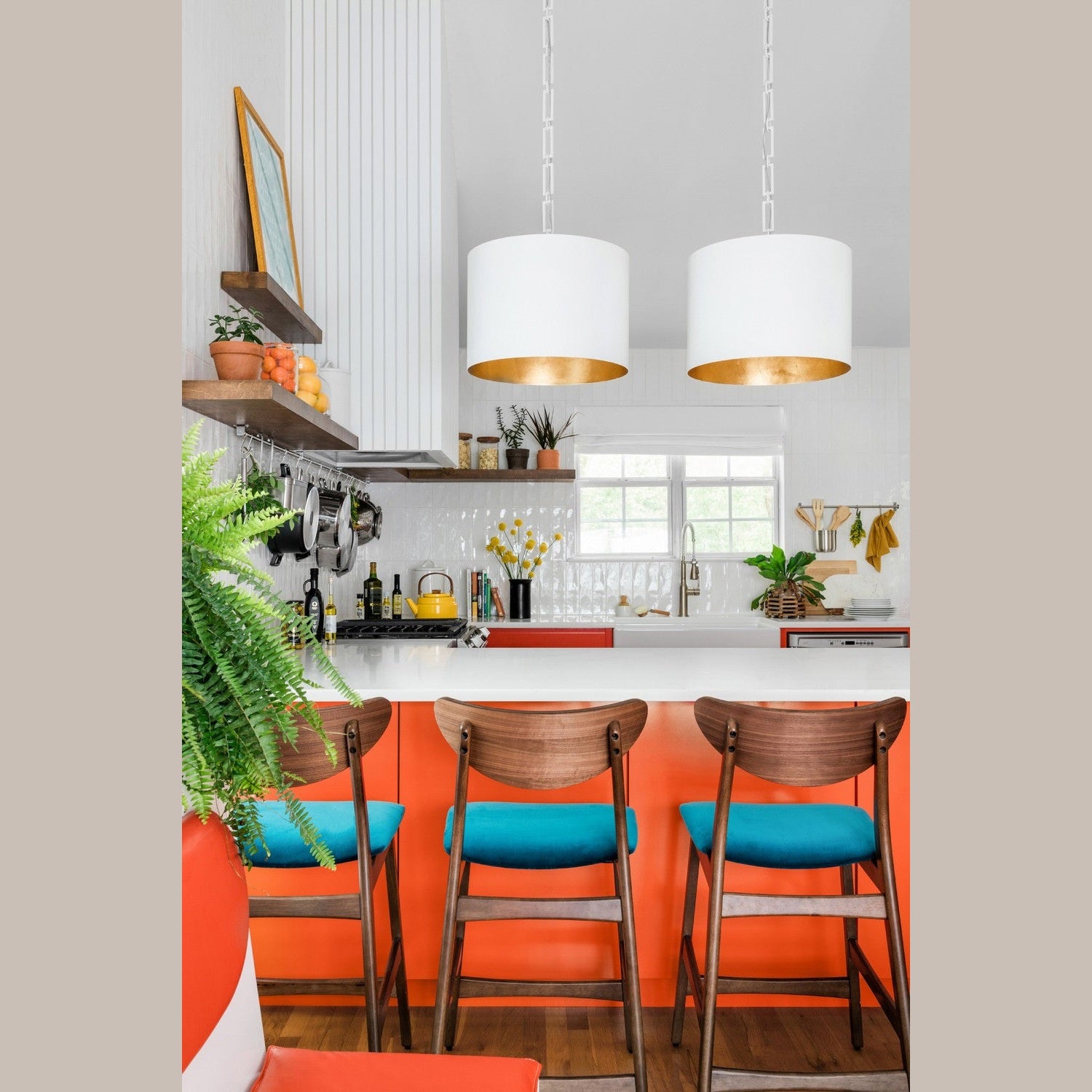 Crystorama - 8686-MT-GA - Six Light Chandelier - Alston - Matte White + Antique Gold