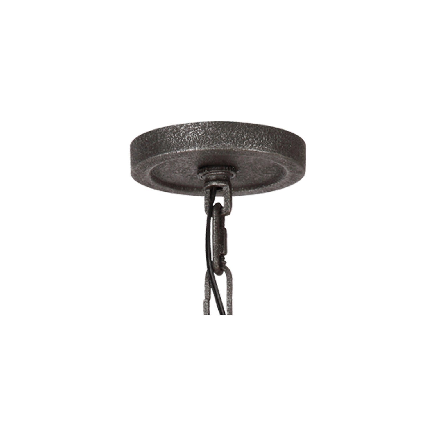 Visual Comfort Studio - F3135/9DWK/SGM - Nine Light Chandelier - Angelo - Distressed Weathered Oak / Slate Grey Metal