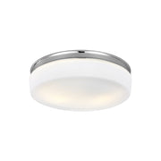 Visual Comfort Studio - FM504CH - Two Light Flush Mount - Issen - Chrome