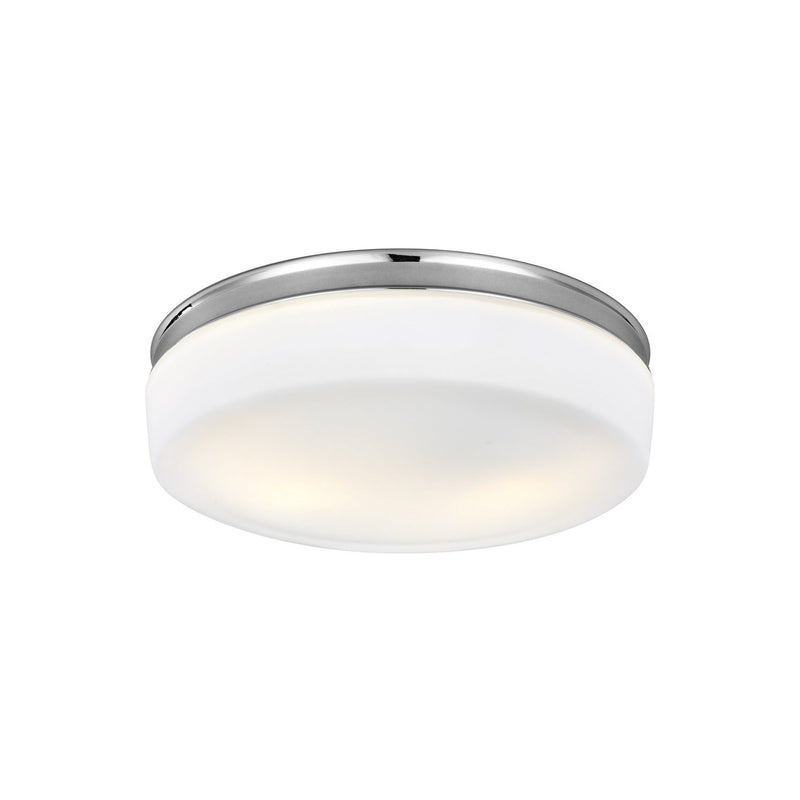Visual Comfort Studio - FM504CH - Two Light Flush Mount - Issen - Chrome