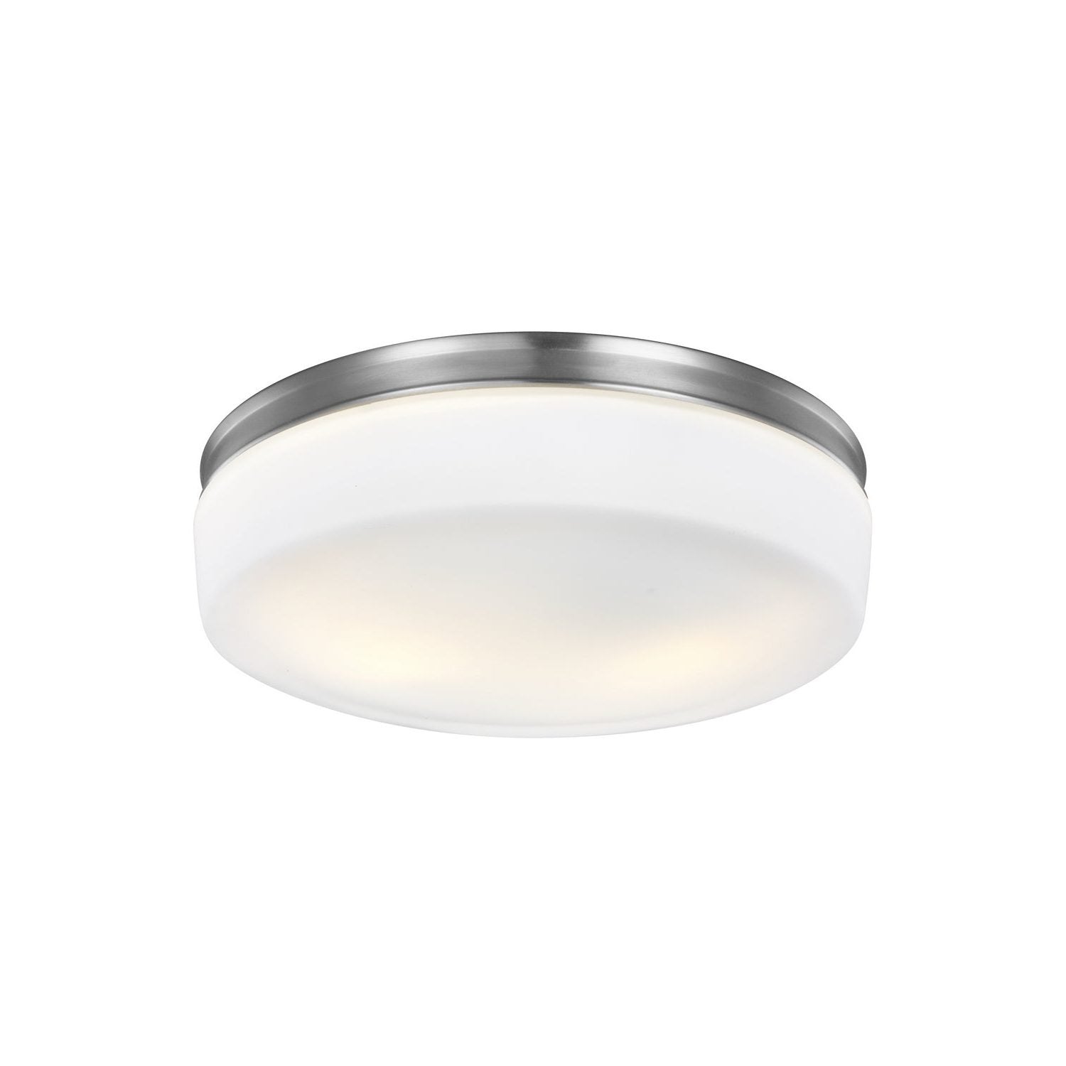 Visual Comfort Studio - FM504SN - Two Light Flush Mount - Issen - Satin Nickel
