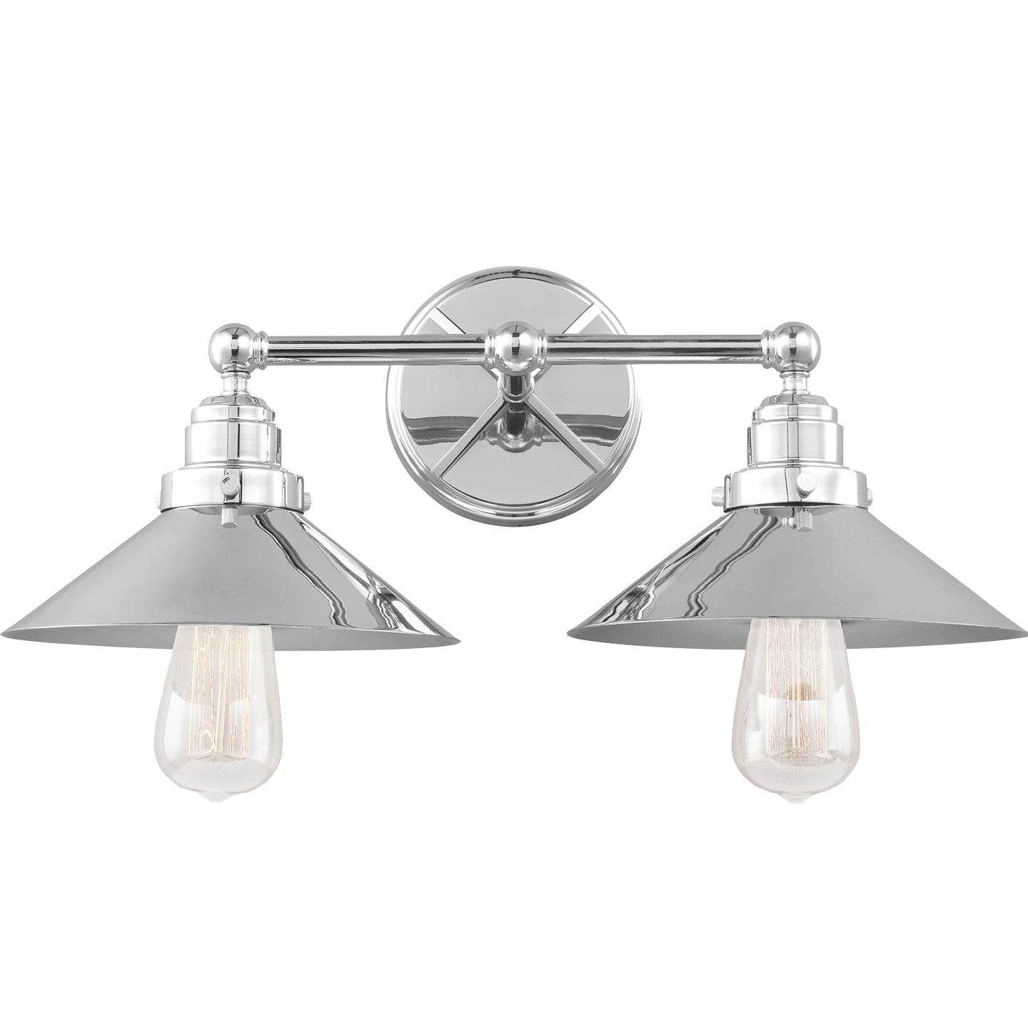 Generation Lighting - VS23402CH - Two Light Vanity - Hooper - Chrome