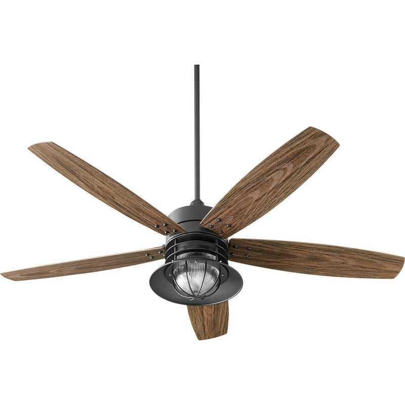 Quorum - 14605-69 - 60"Patio Fan - Portico - Textured Black