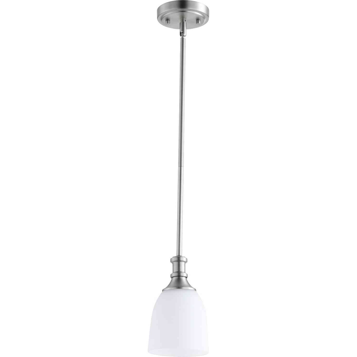 Quorum - 3811-65 - One Light Pendant - Richmond - Satin Nickel