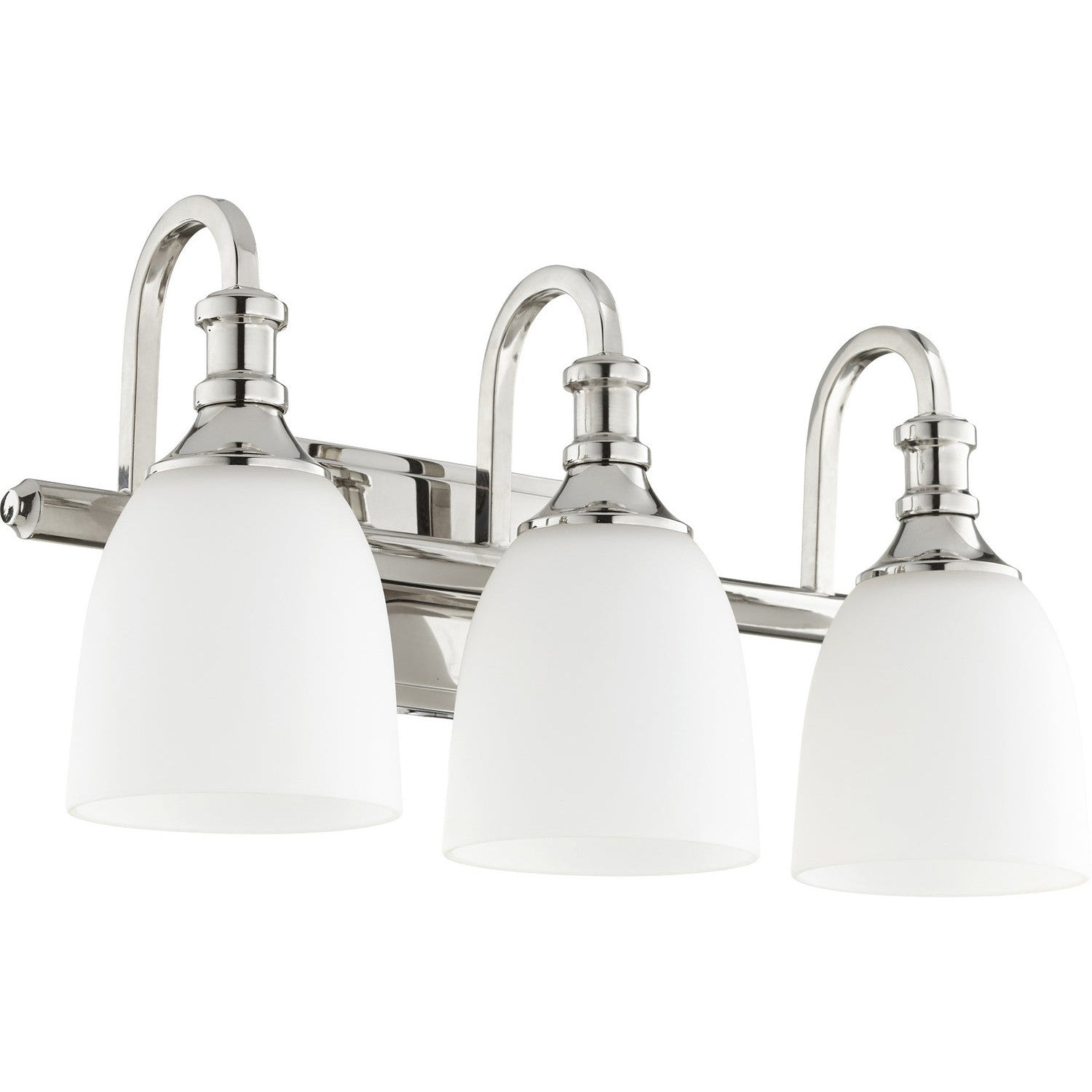 Quorum - 5011-3-62 - Three Light Vanity - Richmond - Polished Nickel