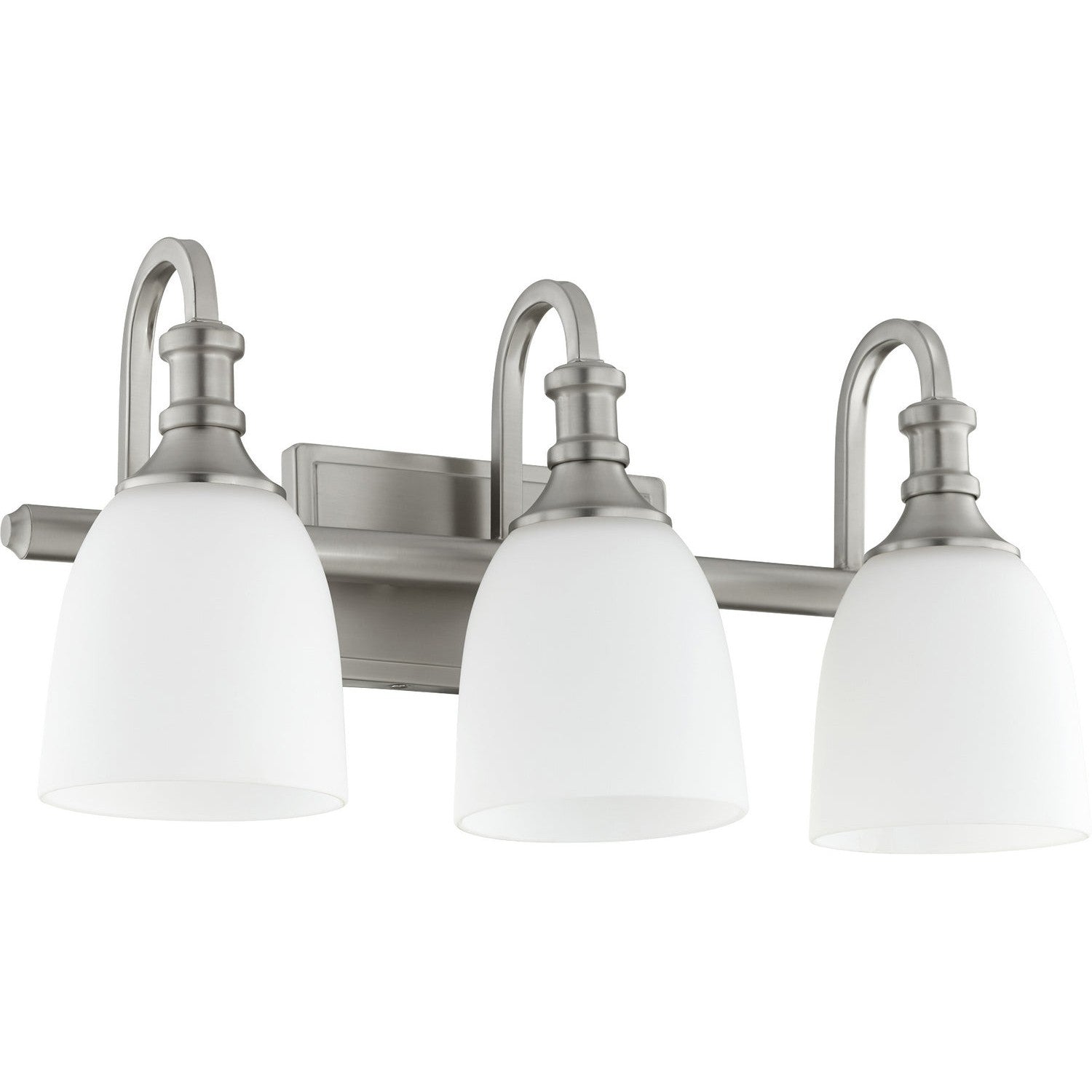 Quorum - 5011-3-65 - Three Light Vanity - Richmond - Satin Nickel